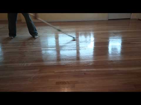 Hardwood Floor. Sanding Polyurethane Technique Hardwood Floor. Sanding Polyurethane Technique