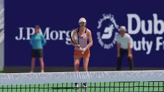 Teichmann J. @ Gauff C. [WTA Dubai] | 11.3. | AO TENNIS 2 | live