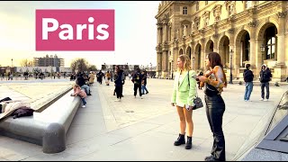 Paris France, HDR Walking tour - March 15, 2023 - 4K HDR 60 fps