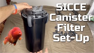 Setting Up a SICCE EKO 300 Canister Filter on a Goldfish Tank