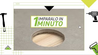 Imparalo in 1 minuto: come forare gres porcellanato | Leroy Merlin