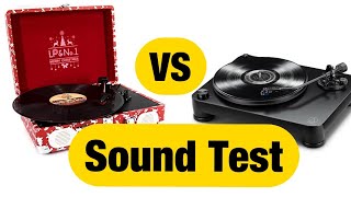 Suitcase Player Vs. LP-7 Sound Test!