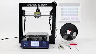 Разборка экструдера ANYCUBIC, замена сопла на 3D принтере