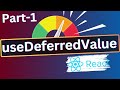 useDeferredValue hook in React explained by Frontend Master #reactjs #javascript #webdev