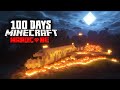 I Survived 100 Days in a Zombie PLANE CRASH in Minecraft Hardcore