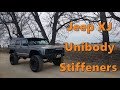Jeep Cherokee XJ Unibody Frame Stiffeners Install | Front Section