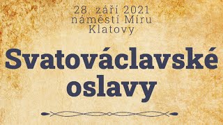 Pozvánka na Svatováclavské oslavy v Klatovech 2021