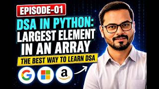 Largest Element WITHOUT Sorting | The Exact Pattern for Interviews