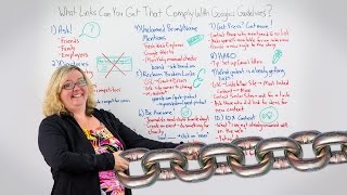 How to Get Links That Compy with Google's Guidlines - Whiteboard Friday