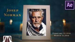 Funeral Memory AFTER EFFECTS Template Videohive 32563960