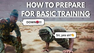 Basic Training Tips No One Tells You (Military Prep 2025)