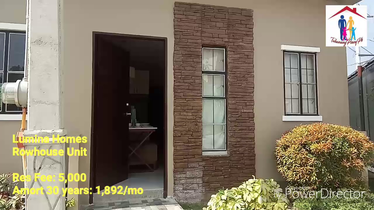 Lumina Homes Aimee Rowhouse Unit Youtube