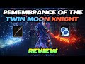 Remembrance of the Twin Moon Knight Review | Rellana Boss Weapon & Spell | Elden Ring DLC