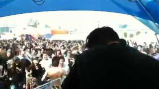 渚音楽祭 2011/4/10 お台場 月Stage DJ COZY(YABAI REC)