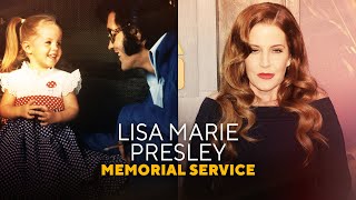 Lisa Marie Presley FULL Memorial Service