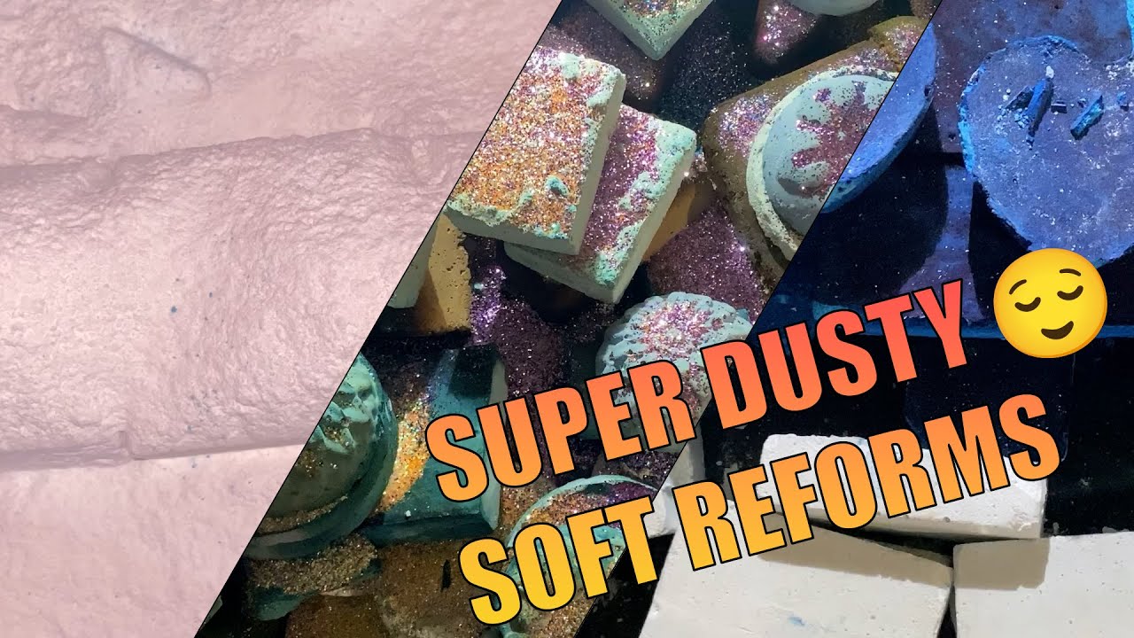 Junasasmr Top 3 Most Viewed Dyed Soft Dusty Reforms Gym Chalk