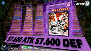 Chimeratech Overdragon 57.600 Damage ANIME LEVEL In Yu-Gi-Oh! Master Duel