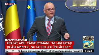 Apelul lui Raed Rafat către români: Nu aruncaţi ţigări aprinsem nu faceţi foc în pădure!