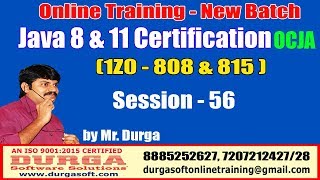 Java Certification 8 & 11 OCJA (1Z0 - 808 & 815)Compile time Polymorphism / Static Polymorphism