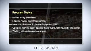 Manual Material Handling Preview
