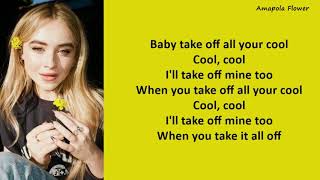 Sabrina Carpenter -Take Off All Your Cool (Lyrics-Letra)
