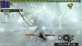 MHXX ユニさんのベリオロス（村上位、捕獲クエスト）【ランス】-Barioth-