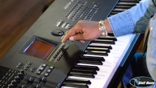 Yamaha Motif XF8 88-Key Workstation - Sample Slice Demonstration