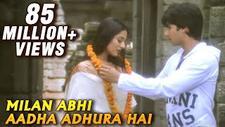 Milan Abhi Aadha Adhura (Eng Sub) [Full Song] (HD) With Lyrics - Vivah