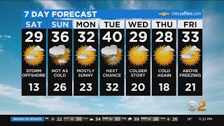 New York Weather: CBS2 1/21 Nightly Forecast at 11PM