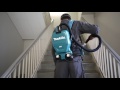 makita dvc260z twin 18v lxt li ion cordless backpack vacuum cleaner