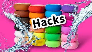 6 Super Soft Clay Hacks💡 !