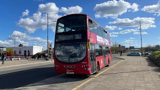 Full Route Visual - Route 262 - Stratford Station to Gallions Reach Shopping Park - WVN13 (LK59 FEJ)