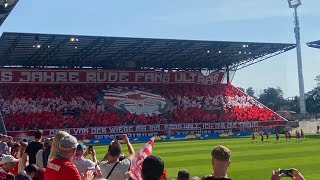 Fans of Rot Weiss Essen - home against SSV Jahn Regensburg - 16 - 9 - 2023