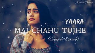 Main Chahu Tujhe -Yaara 💖[Slowed + Reverb]| Mamta Sharma | Hindi Song lofi