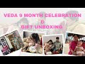 UNBOXING OF MUNDAN GIFTS 🎁 || VEDA HUI 9 MONTHS KI 💕 || ROHINIDILAIK