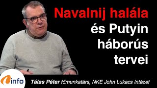 Navalny's death and Putin's new war plans after the presidential election. Péter Tálas, Inforádió