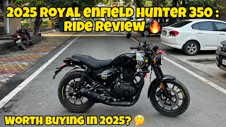 2025 Royal Enfield Hunter 350 Ride Review 🔥| Worth Buying in 2025? 🤔| YWB Vlogs