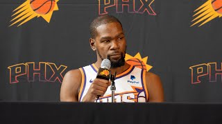 Kevin Durant | 2023 Phoenix Suns Media Day Press Conference