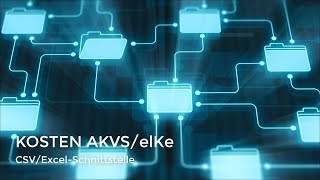 KOSTEN AKVS/elKe - CSV/Excel-Schnittstelle