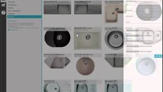 PRODBOARD Admin Panel presentation of Kitchen constructor