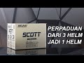 UNBOXING : SCOTT GP TECH | 3 HELM JADI 1 HELM