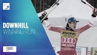 Matthias Mayer (AUT) | Winner | Lake Louise | Men's Downhill | FIS Alpine