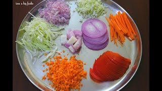 Knife Skills: Basic Vegetable Cut's - Vegetables Cutting Techniques|How To Cut Vegetables Like AChef