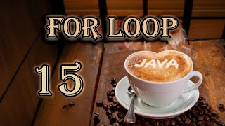For Loop & for each loop - Java Tutorial | #15