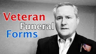 Helpful Veteran VA Forms for a funeral | Military Honor Guard in MN | #VeteranVitals #002
