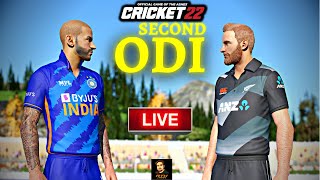 India vs New Zealand 2nd ODI Match - Cricket 22 Live - RtxVivek