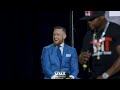 floyd mayweather makes bet with conor mcgregor during speech mma fighting