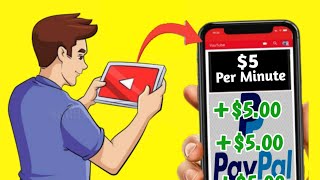 How to make money online watching YouTube Videos|Earn Per Click |Side hustle ideas| Passive Income