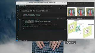 Basic Image Processing with Python - Gaussian Blur Filter | ASMR