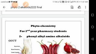 Phytochemistry alkaloids ephedra alkaloids part 1